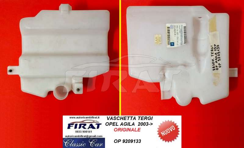 VASCHETTA TERGI OPEL AGILA 03-> (9209133)